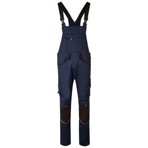 Hans Schäfer Arbeitslatzhose Ares in Navy, Größe 48. Workwear mit Taschen und Stretch-Einsätzen.