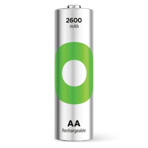 GP Recyko AA Akku, 2600 mAh, wiederaufladbar, Nickel-Metallhydrid (NiMH)