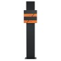 ML-Design Standbriefkasten mit Zeitungsfach, 170cm, Anthrazit-Holzoptik.