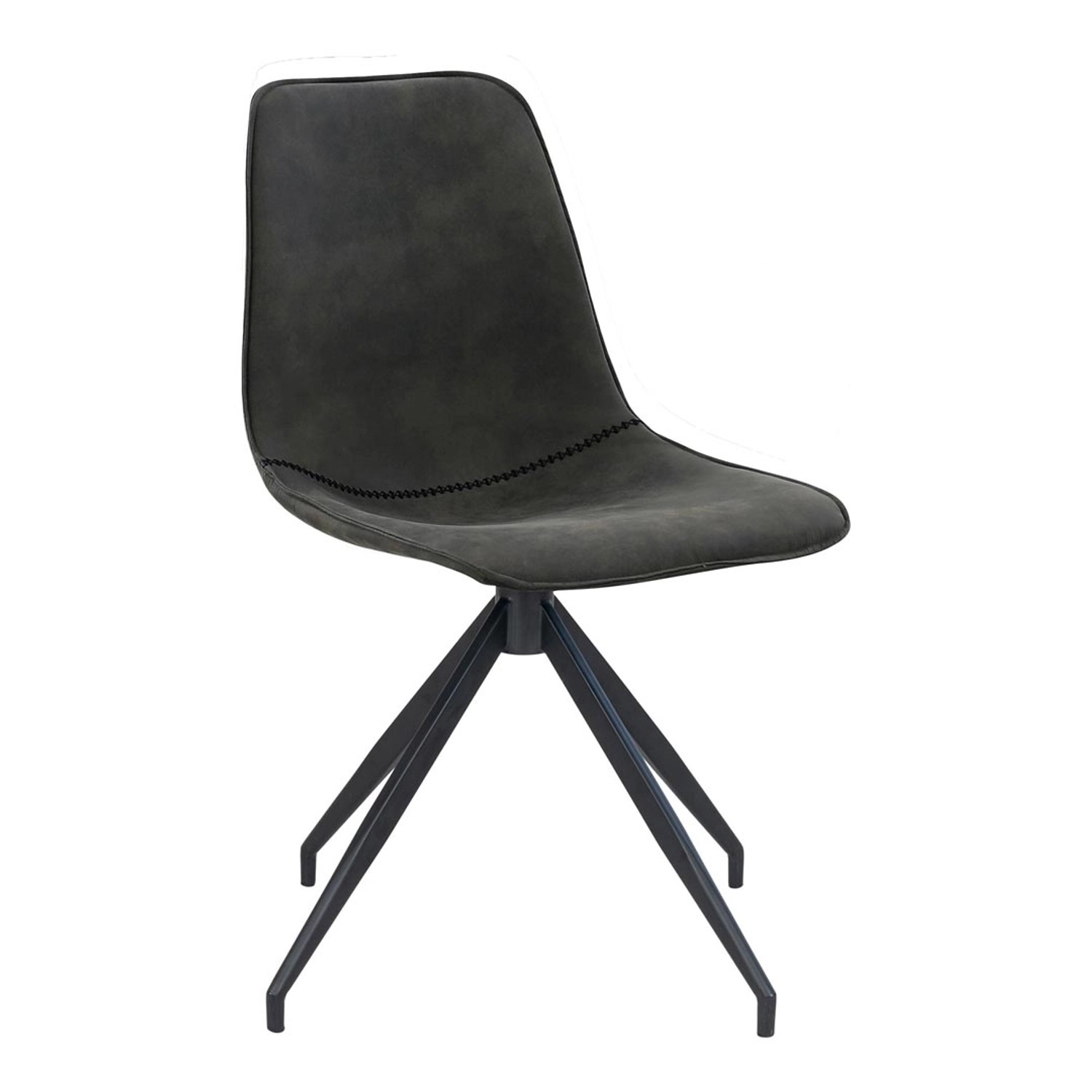 ebuy24 Monaco Esszimmerstuhl Drehfuss Grau günstig online kaufen