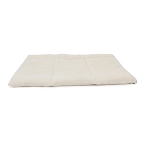 Beige Heimtier-Decke/Tunnel Classic, 30x25 cm, als Katzenhöhle oder Spielzeug nutzbar.