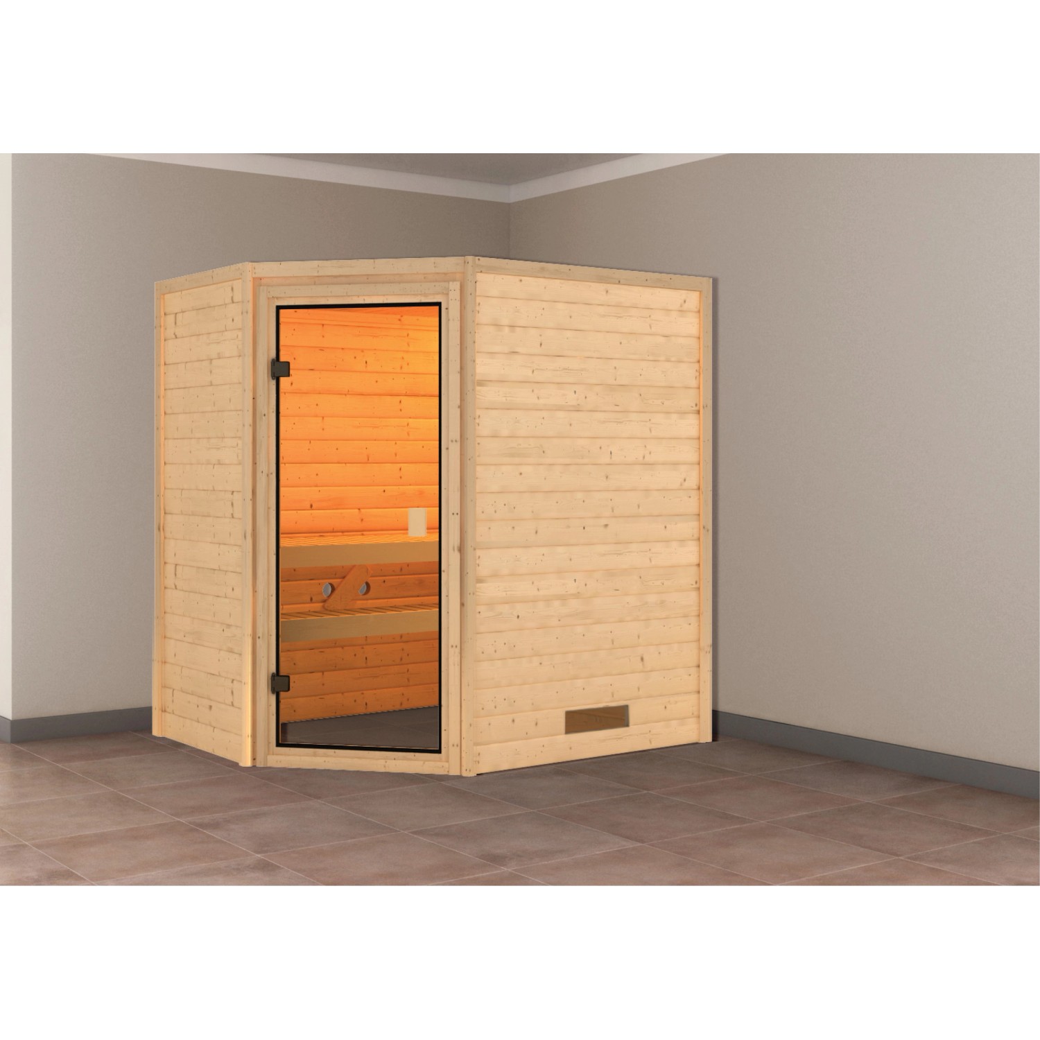 Karibu Sauna Jella Natur