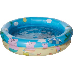 Happy People Peppa Pig Babypool, aufblasbares Planschbecken mit Peppa Pig Motiven.