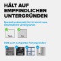 Tesa Klebenagel hält auf Tapeten, Putz, Fliesen, Marmor, Glas und Metall. Ideal für empfindliche und glatte Untergründe.