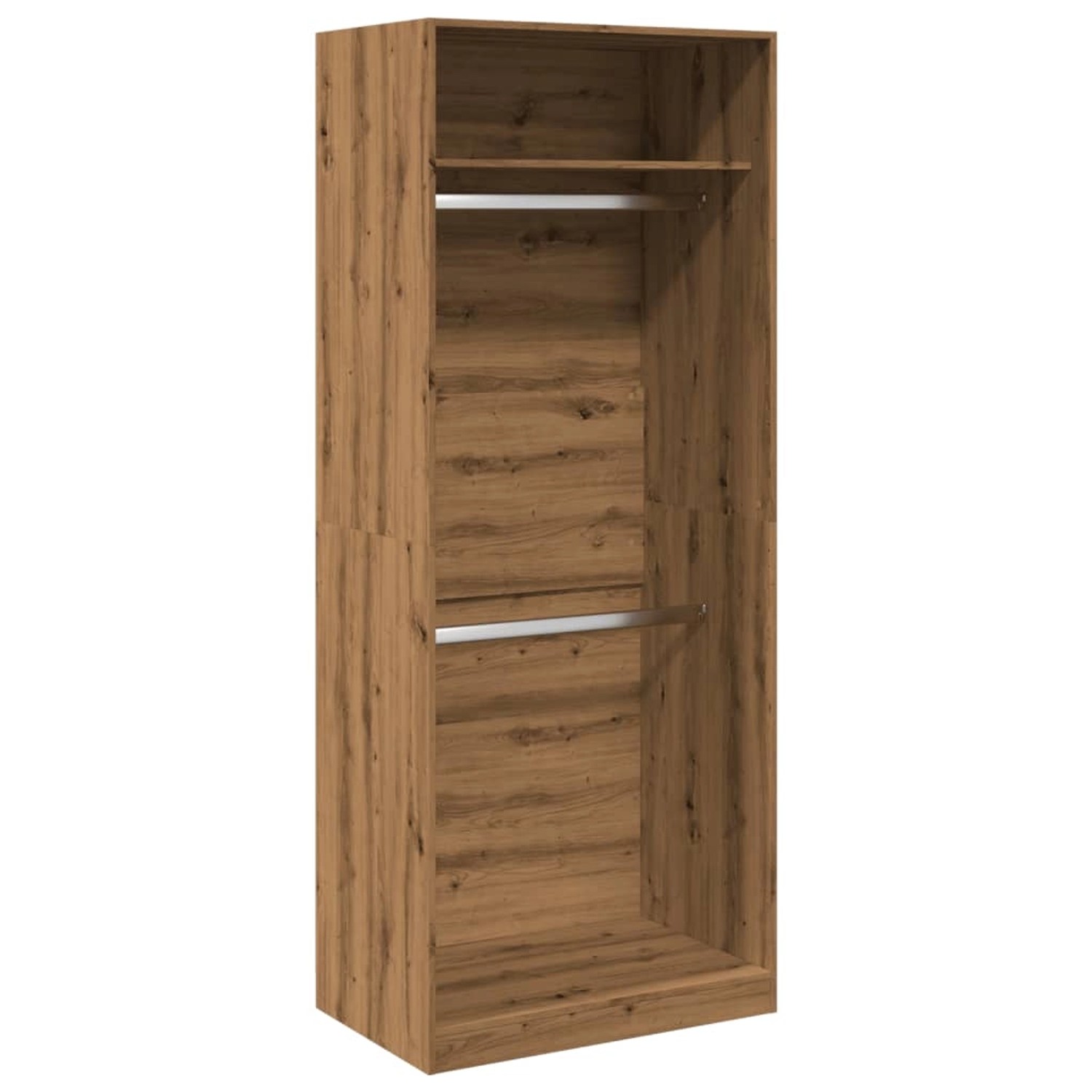 vidaXL Kleiderschrank Artisan-Eiche 80x50x200 cm Holzwerkstoff 3307800 günstig online kaufen