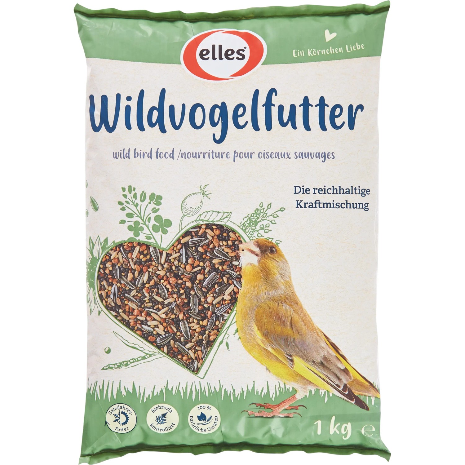 Elles Ergänzungsfutter für Wildvögel 1 kg