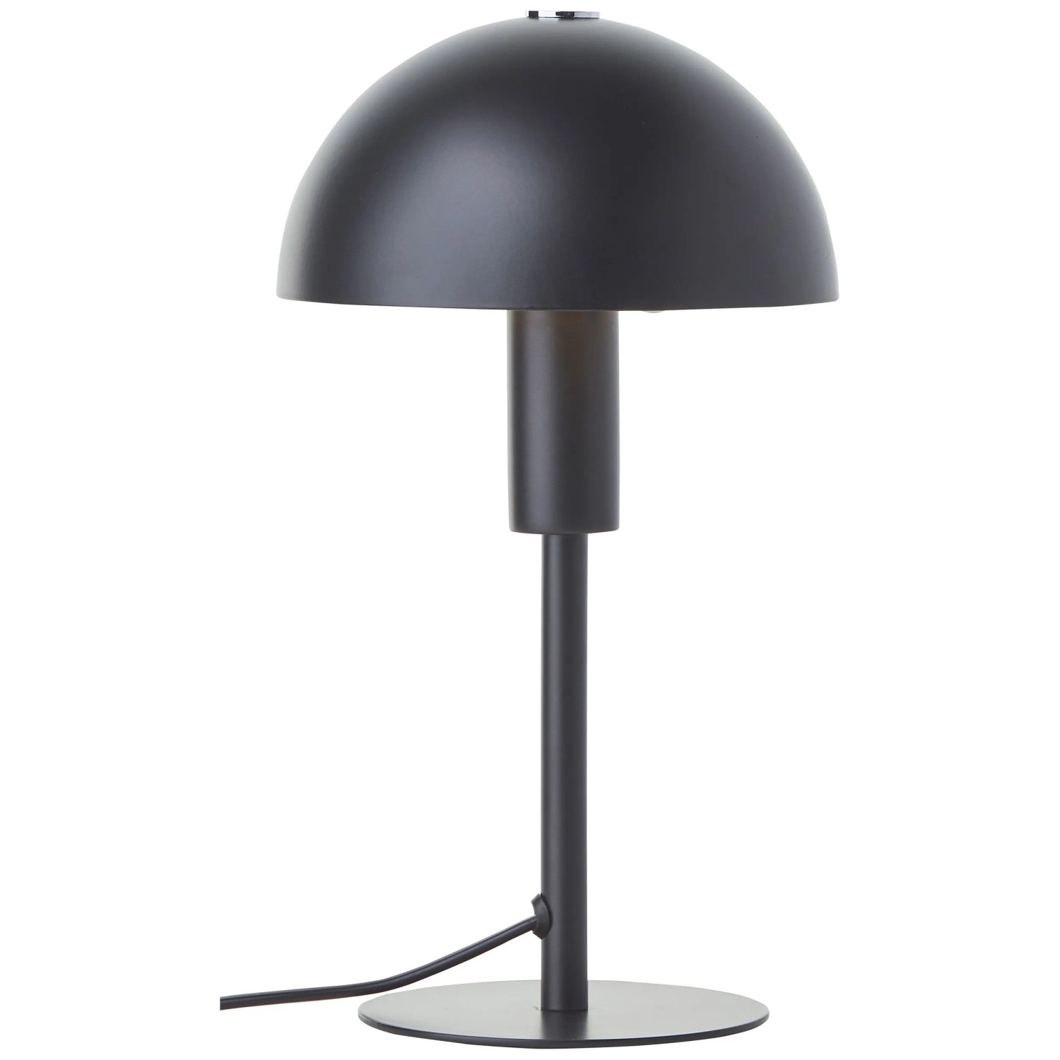 Brilliant Tischleuchte Petite 27 cm Schwarz Matt