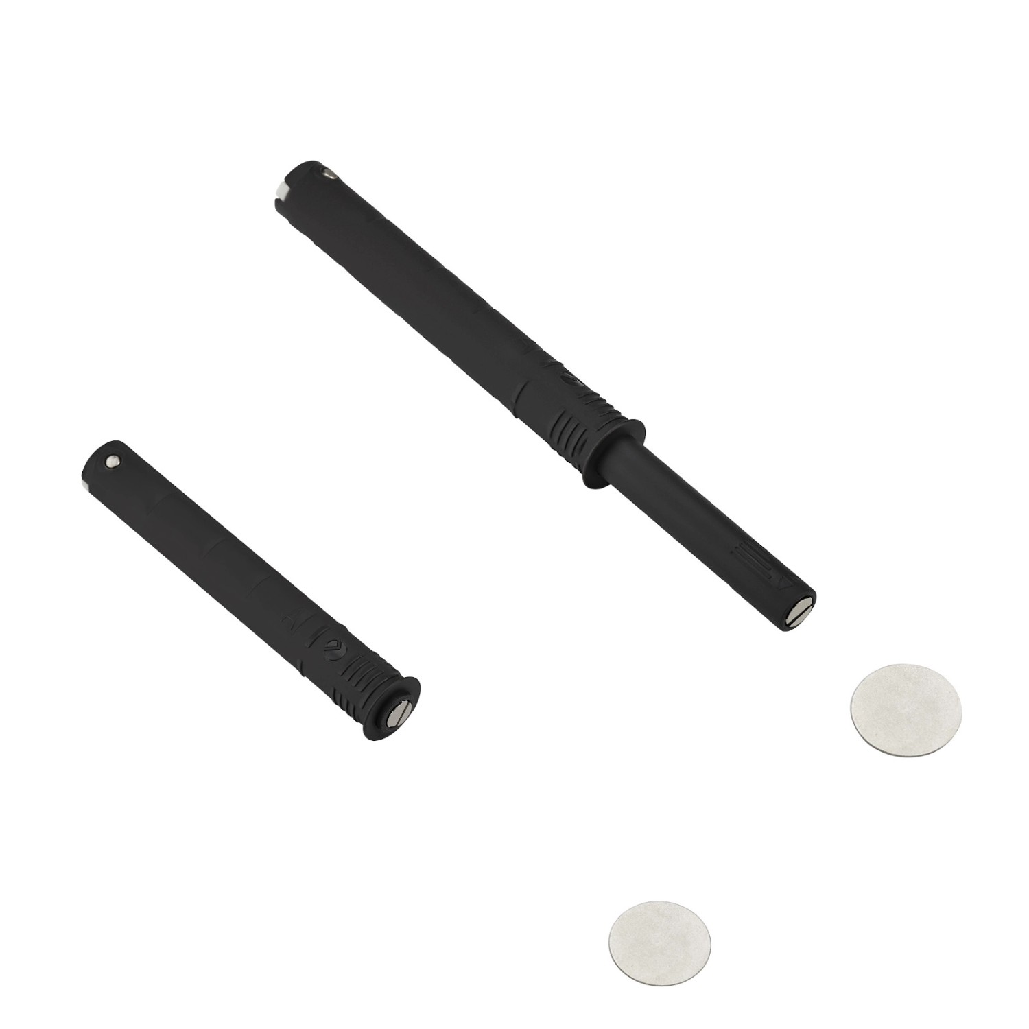 Thumbnail - SOTECH K-Push Türdämpfer Push To Open mit Magnet und Gegenplatte Ausstoßweg 37 mm Anthrazit für Möbelscharniere Ohne Fed...