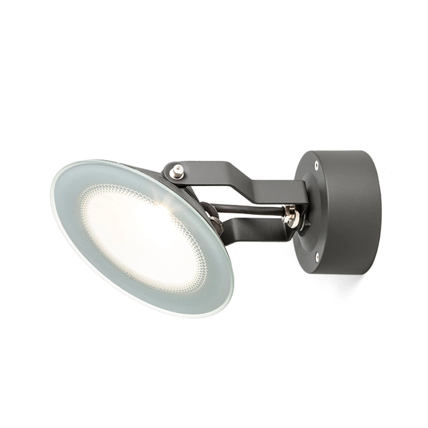 Rendl Aussenleuchte Fox Anthrazitgrau 9 W IP65