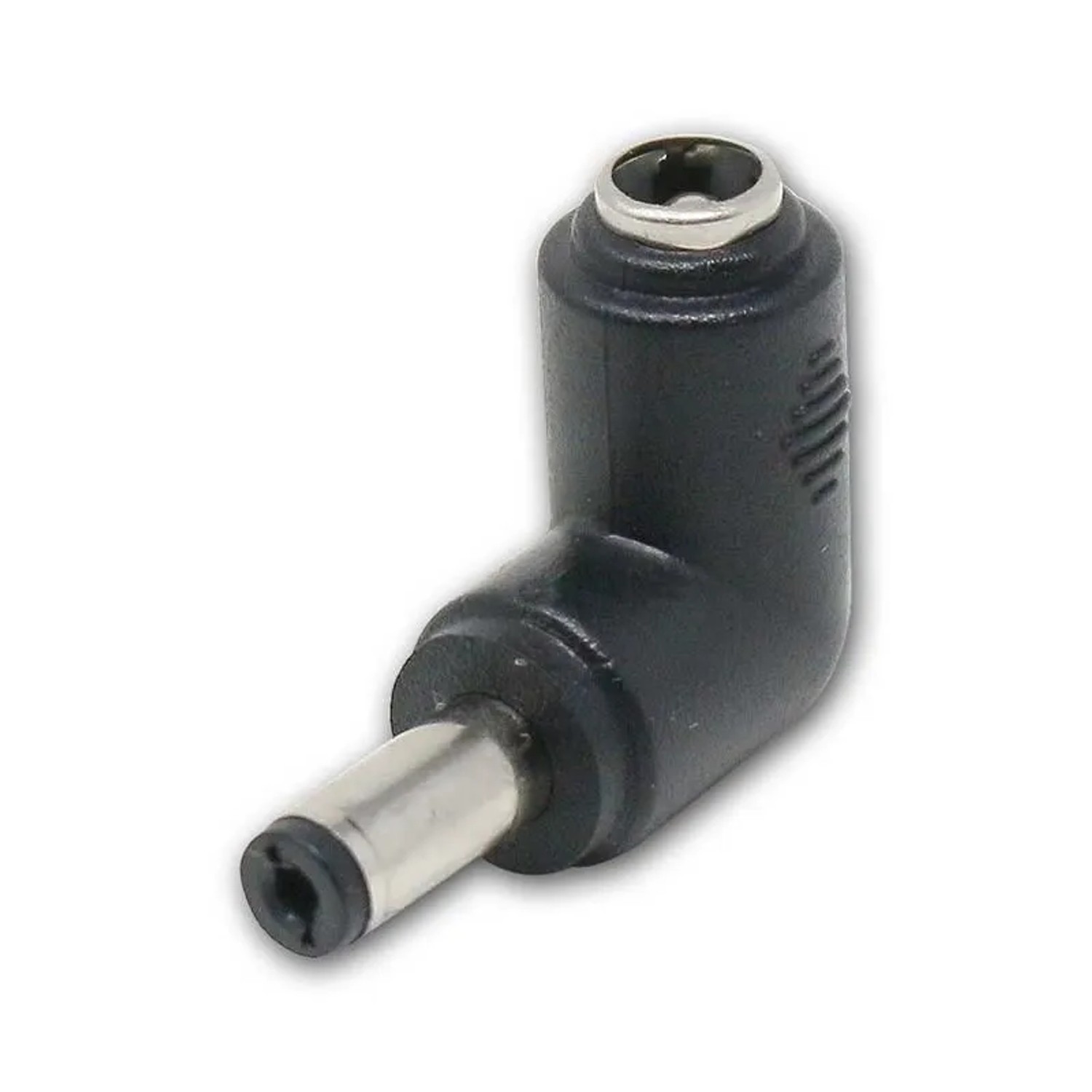 world-trading-net DC Eck-Adapter 21mm Stecker zu 25mm Buchse 90°