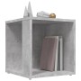 VidaXL Beistelltisch in Betongrau, 33x33x34,5 cm, aus Holzwerkstoff. Ideal als Tisch oder Eckschrank.