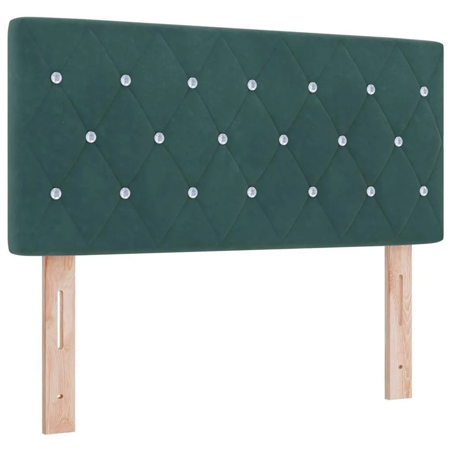 vidaXL Kopfteil mit Kopfteil Dunkelgrün 100 cm Kunstleder 42007084