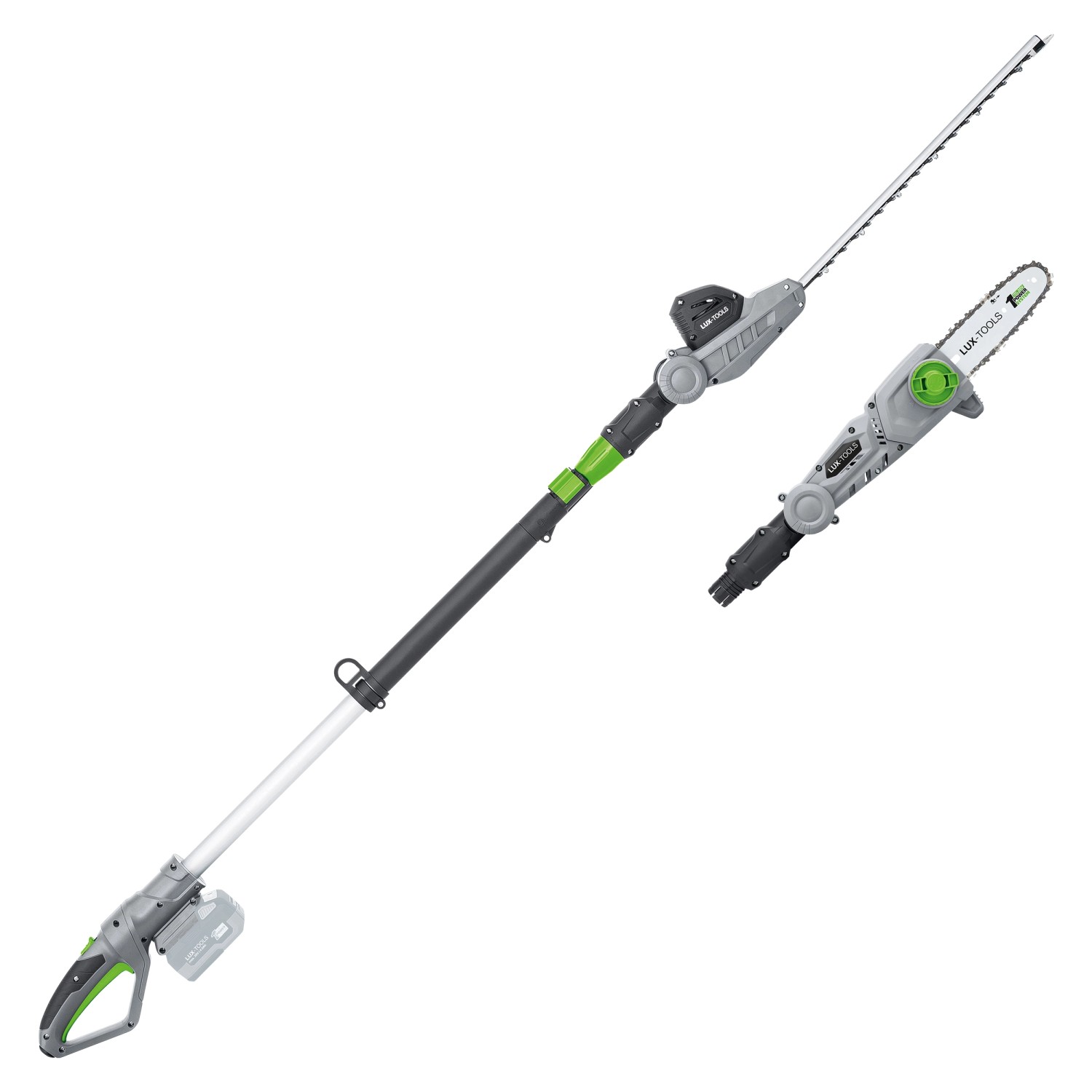 LUX AkkuTeleskopHeckenschere & Astsäge AHS20/41T OBI