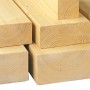 Konstruktionsvollholz Fichte/Tanne, 80x140x4000 mm, helles Holz für den Holzbau.