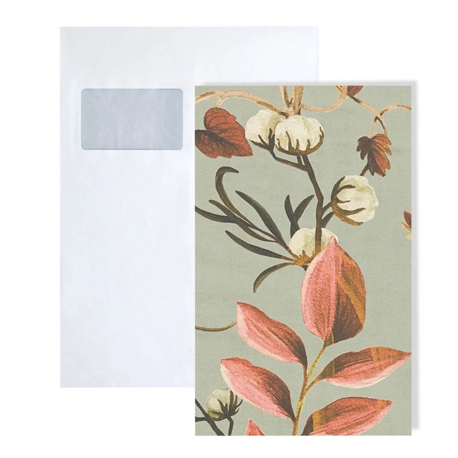 PROFHOME S-782122-GU DIN A4 Muster der Floralen Tapete 1 Musterstück