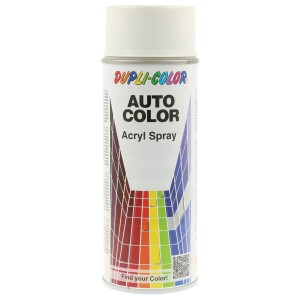Dupli-Color Auto Color Lackspray, 400ml, Weiß-Grau. Acrylspray für Lackreparatur und Karosserie.