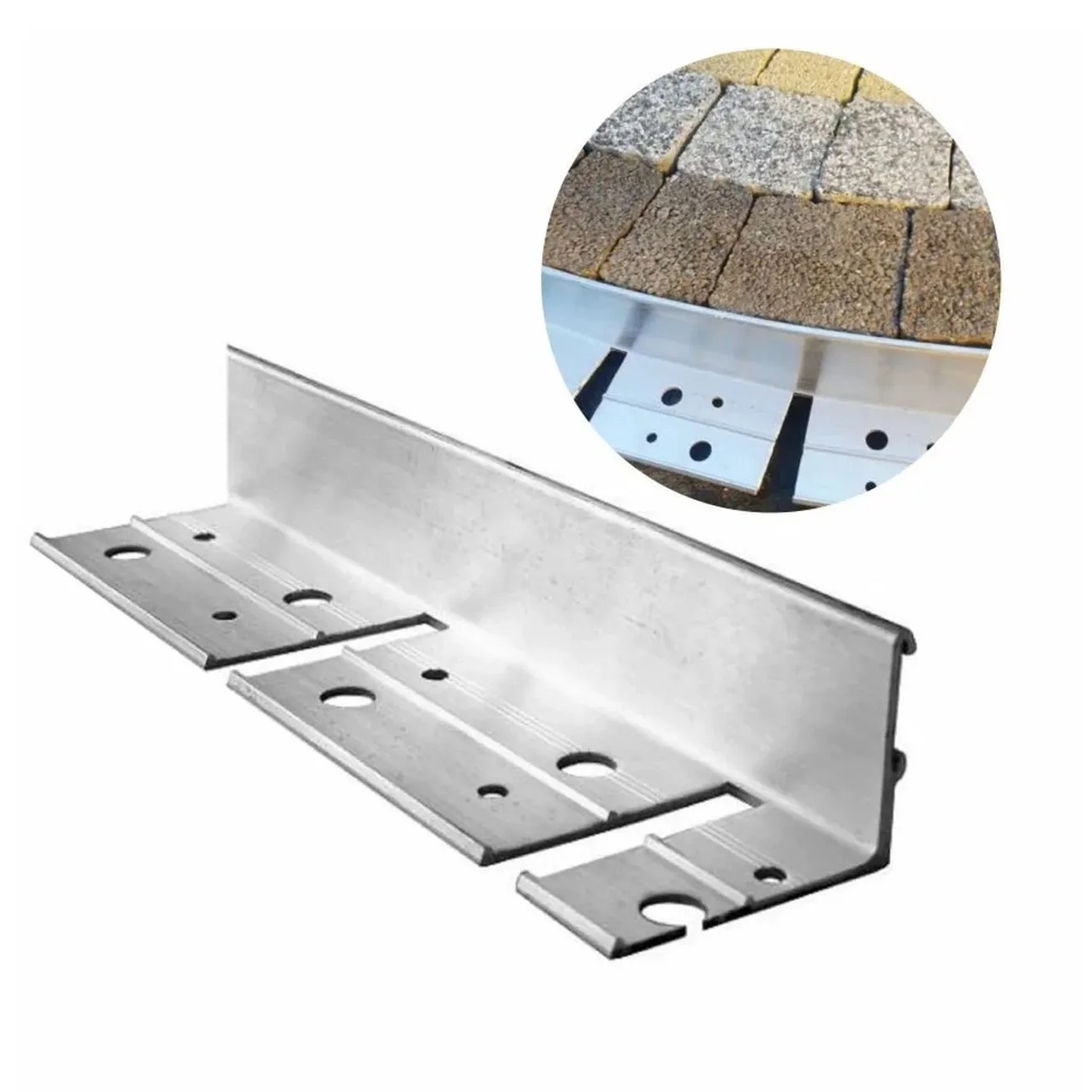 Green-Split Aluminium Rasenkanten 38 mm x 100 cm