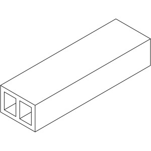 Osmo Unterkonstruktion BPC Grau, 4x6x300cm für Terrassendielen.