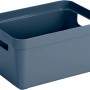 Sunware Aufbewahrungsbox Sigma Home, 5 l, dunkelblau, mit Griffen.