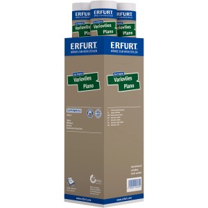 Erfurt Vliestapete Variovlies Plano Superweiß, 20x0,75m Rolle, überstreichbar.
