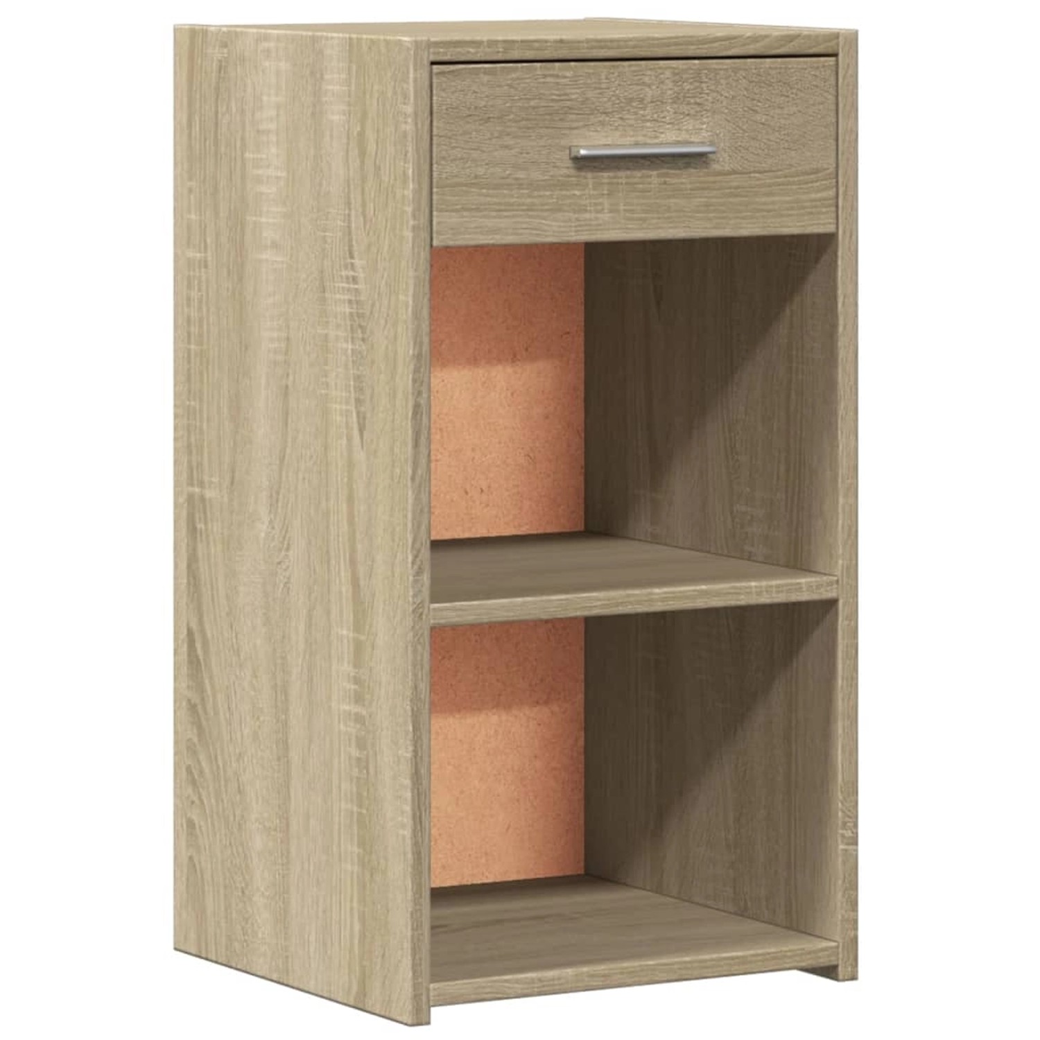 vidaXL Nachttisch Sonoma-Eiche 35x34x65 cm Holzwerkstoff günstig online kaufen