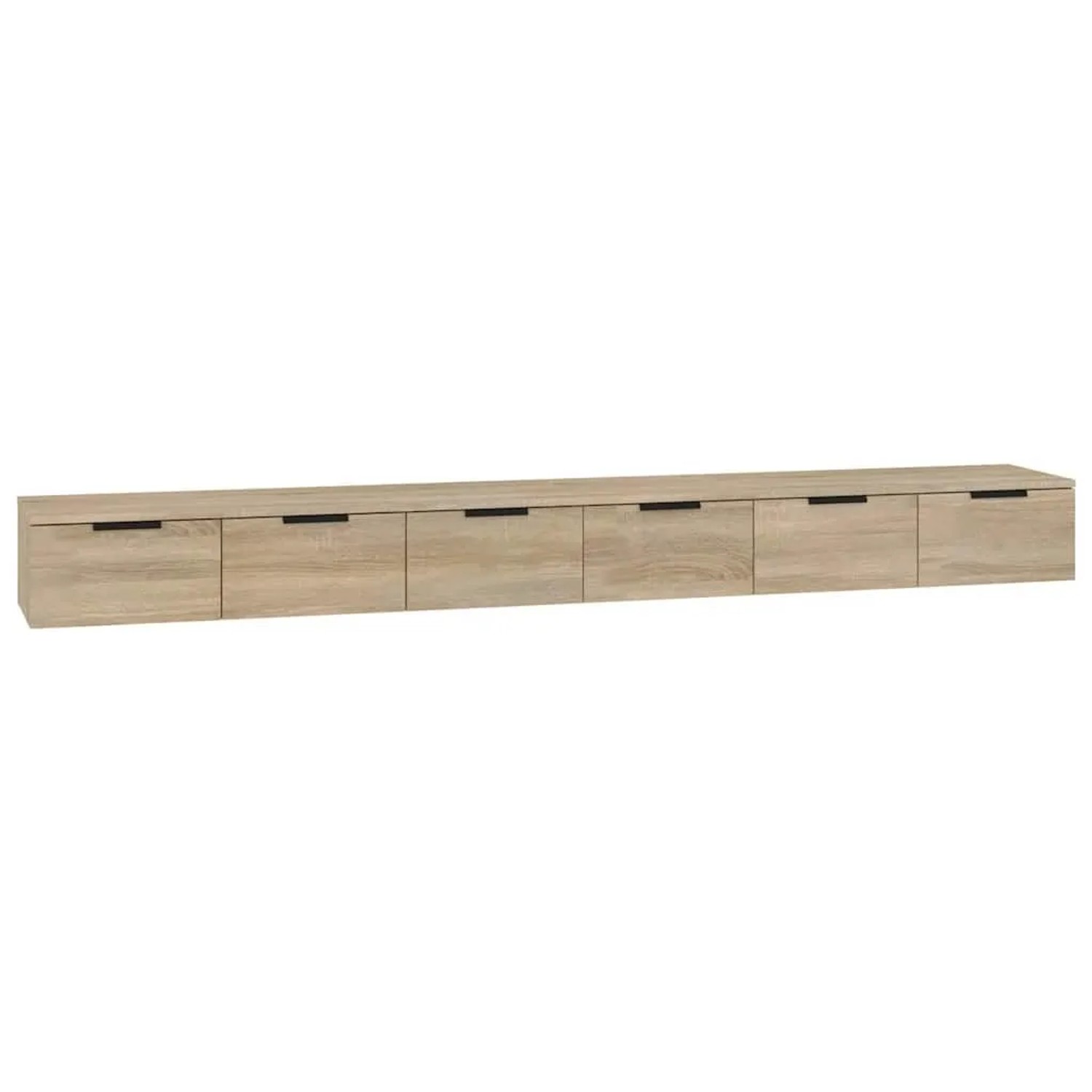 vidaXL Wandschränke 2 Stk Sonoma-Eiche 102x30x20 cm Holzwerkstoff 3115902