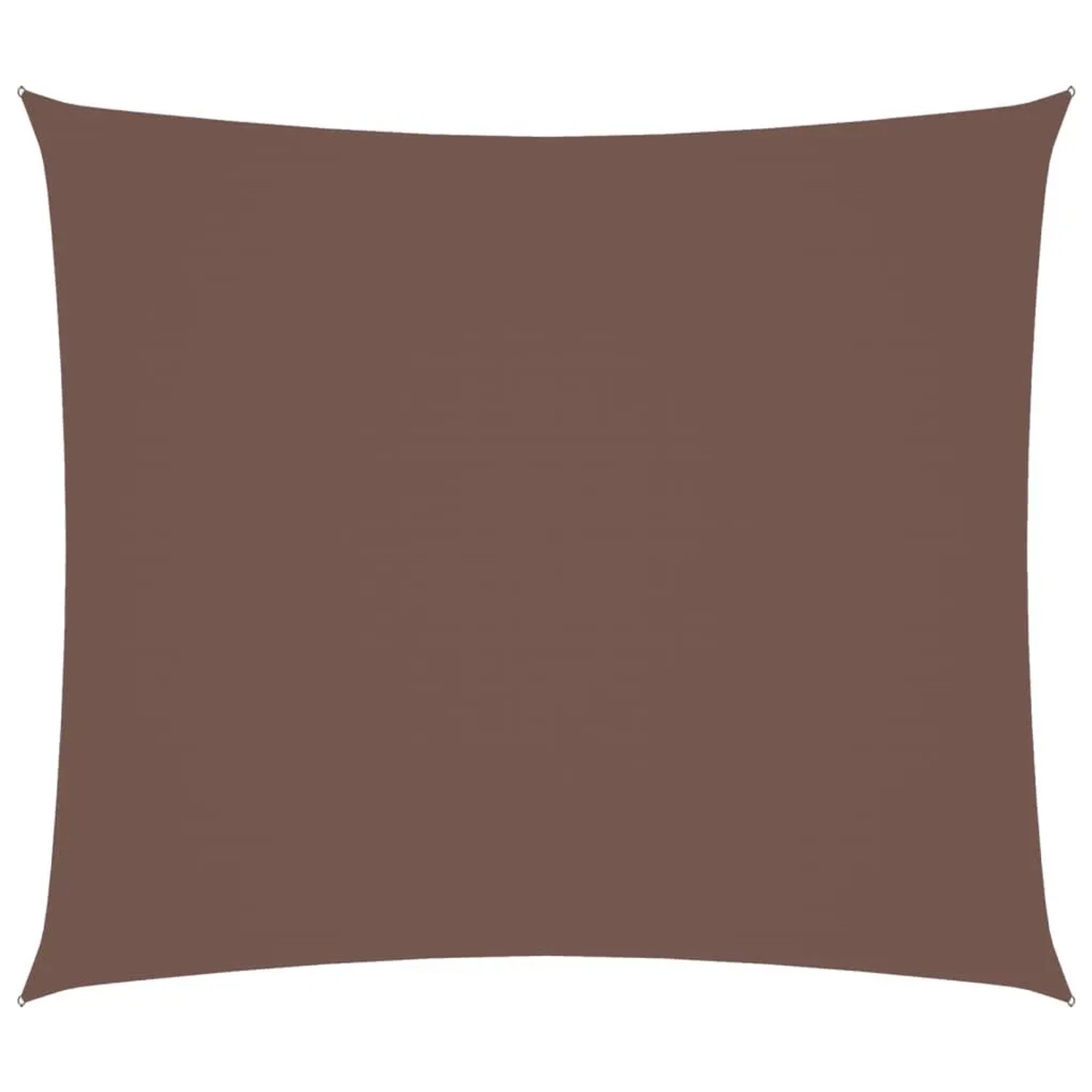 Furnicato Sonnensegel Oxford-gewebe Rechteckig 2x25 M Braun
