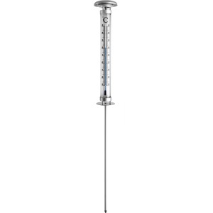 TFA Gartenthermometer Solino zum Einstecken, mit Solarbeleuchtung.