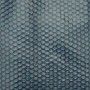 Schwarze und blaue Pool Solarplane 500x300 cm mit Luftpolsterfolie für OBI Pools.