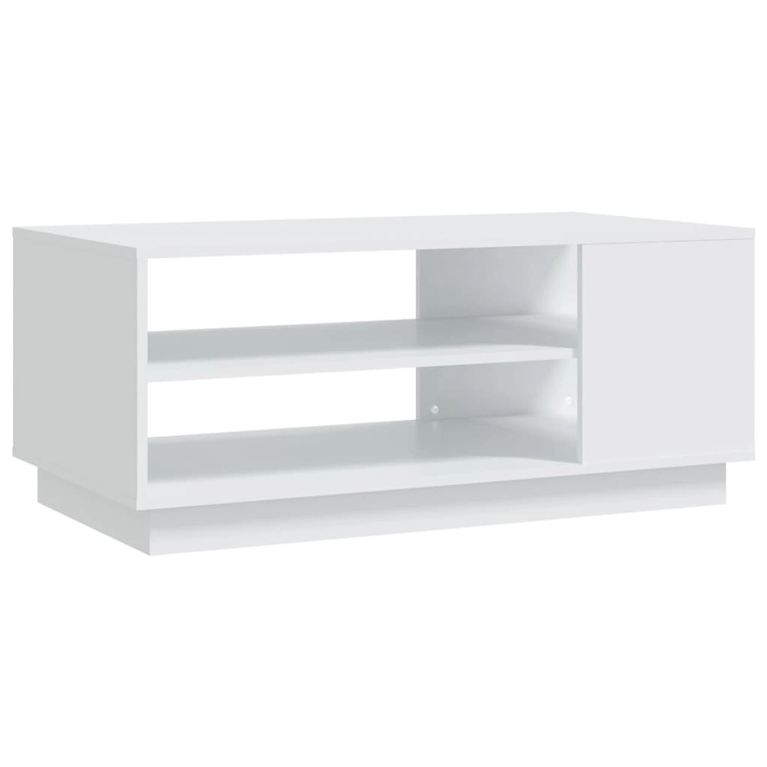 vidaXL Couchtisch Weiß 102x55x43 cm Holzwerkstoff 810280 günstig online kaufen