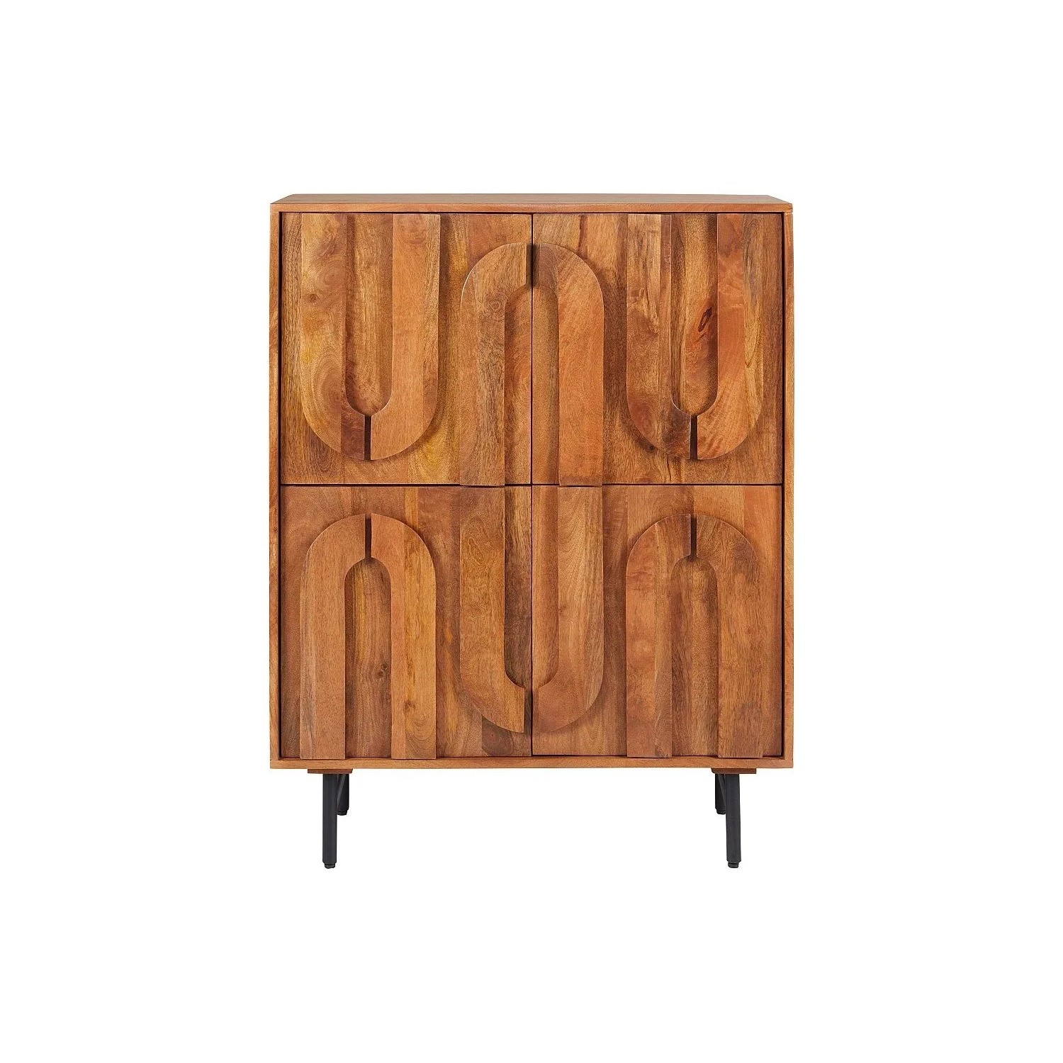 Vente-unique Sideboard Mizoram Naturfarben Dunkel 90 cm