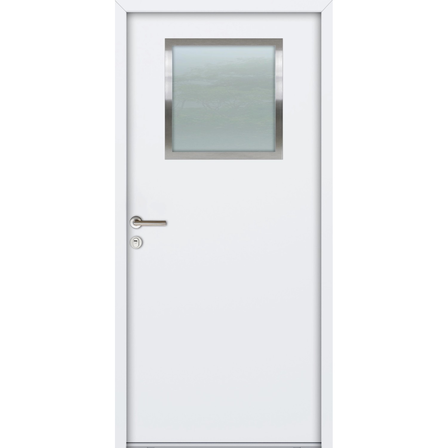 FM Türen NBT56 Modell K01 900 x 1900 Weiß Links