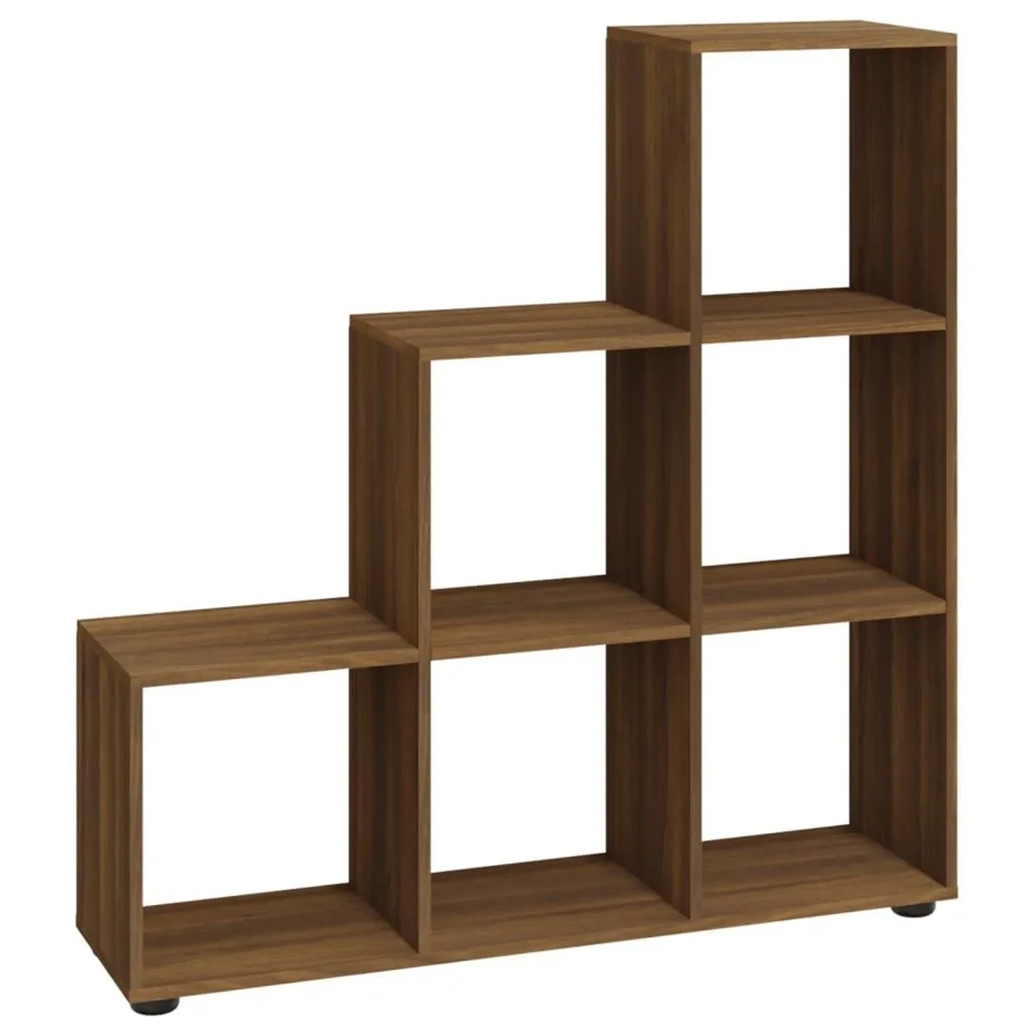 vidaXL Treppenregal Braun Eichen-Optik 107 cm Holzwerkstoff 342608