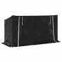 vidaXL Brennholzregal mit Regenschutz 200,5x80,5x110,5 cm 4104946_5