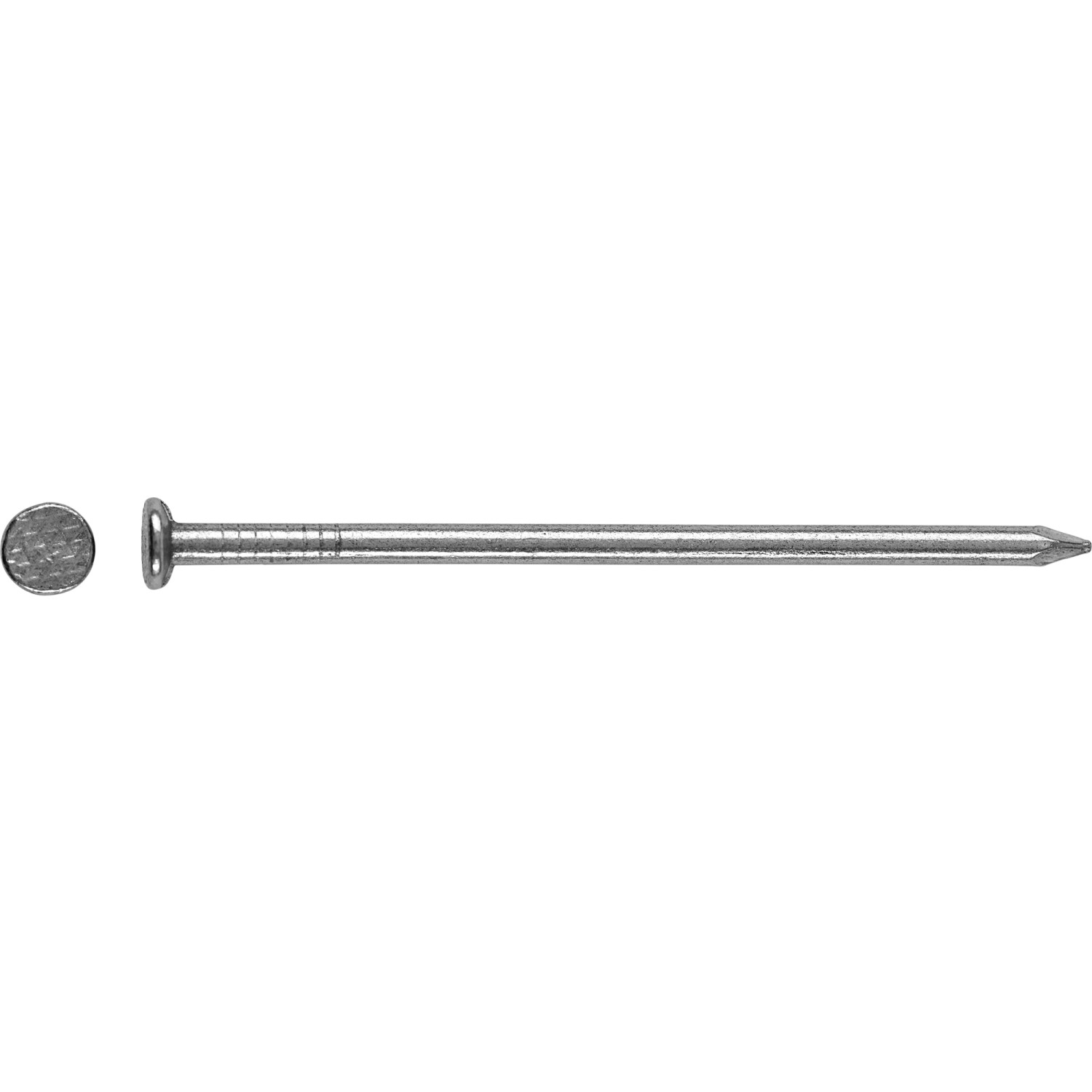 LUX Flachkopf Drahtnagel Ø 3,1 mm x 80 mm Blank 5 kg