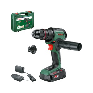 Bosch Advanced Drill 18V-80 Akku-Bohrschrauber mit Akku, Ladegerät und Koffer.