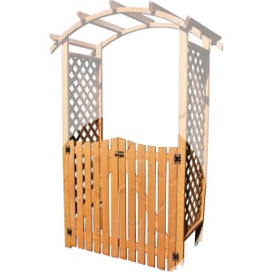 Promadino Tür für Pergola Diana, Holztor als Rankhilfe, 100x100 cm.