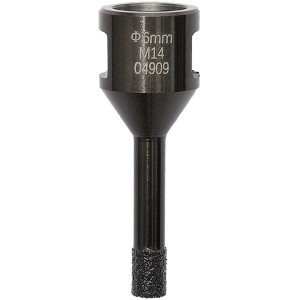 Medial Granitbohrkrone M14, 6 mm, für Winkelschleifer. Zum Bohren von Granit, Fliesen und Keramik.