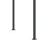 Detailaufnahme der Metallpfosten der Furnicato Pergola 3x2m, ideal als Terrassendachung und Sonnenschutz.