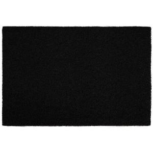 Schwarze Primaflor Spaghettimatte Lorenzo, 120x180 cm, ideal für Nassbereiche.