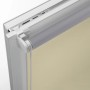 Gardinia EasyFix Rollo Thermo, 90x210 cm, Natur, Detailansicht. Verdunkelnd und thermobeschichtet.