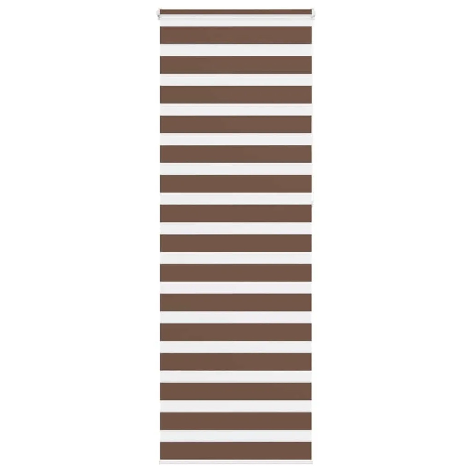 vidaXL Doppelrollo Braun 85x230 cm Stoffbreite 80,9 cm Polyester 4014388 günstig online kaufen