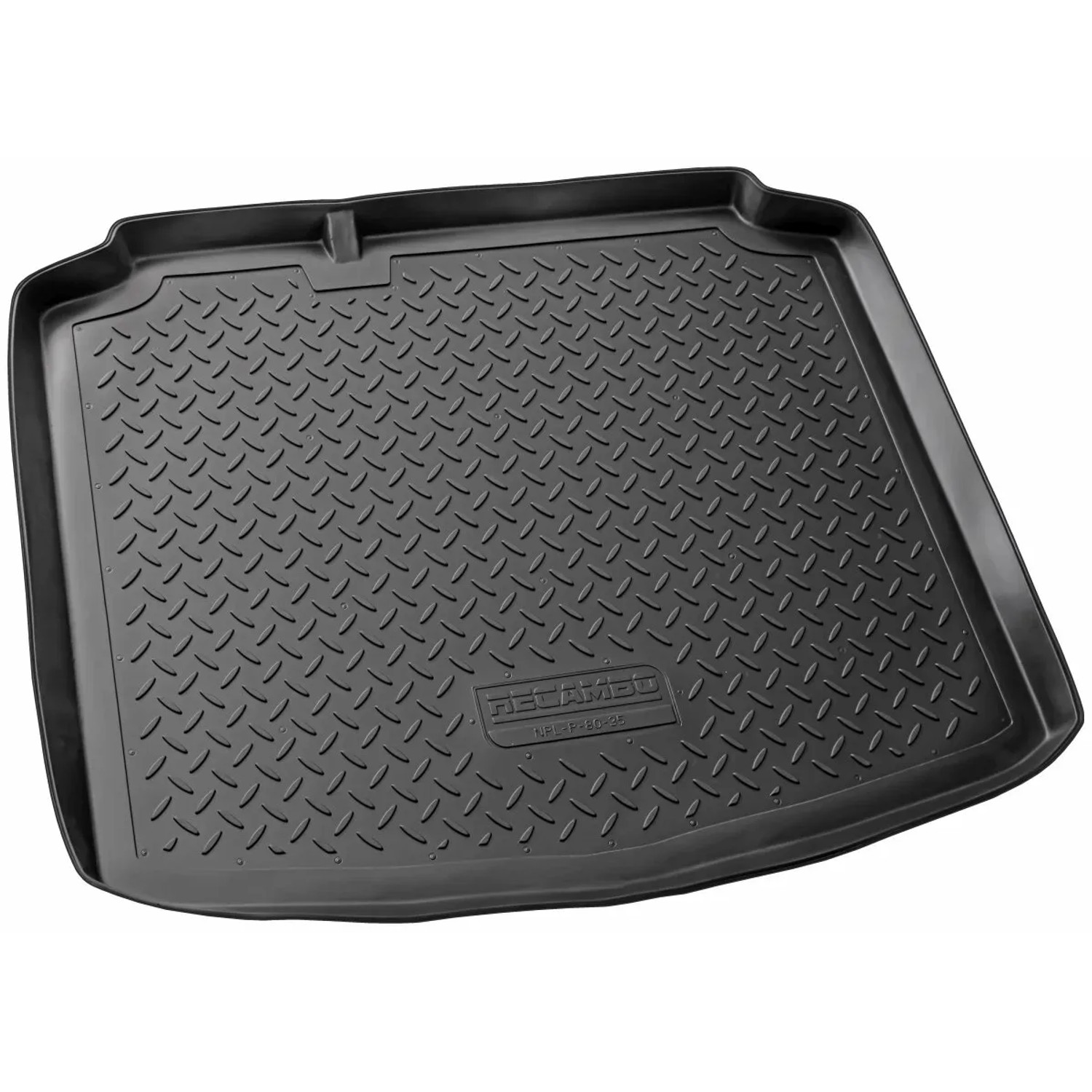 Image of Gummi Kofferraumwanne für Seat Leon II Typ 1P1 2005-2012 Passgenau + Rand