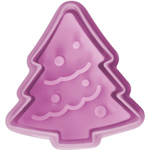 Zenker Keksausstecher mit Stempel Patisserie, Motiv Weihnachtsbaum, Frozen Rose.