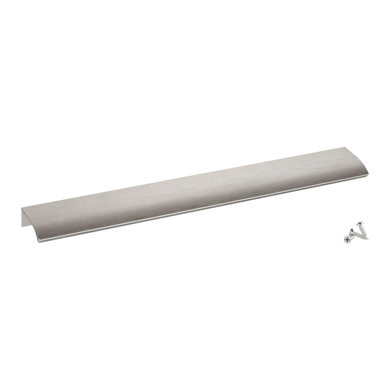 SOTECH Griffleiste BLANKETT ALEX 300 x 18 x 42 mm Aluminium Edelstahloptik Gebürstet