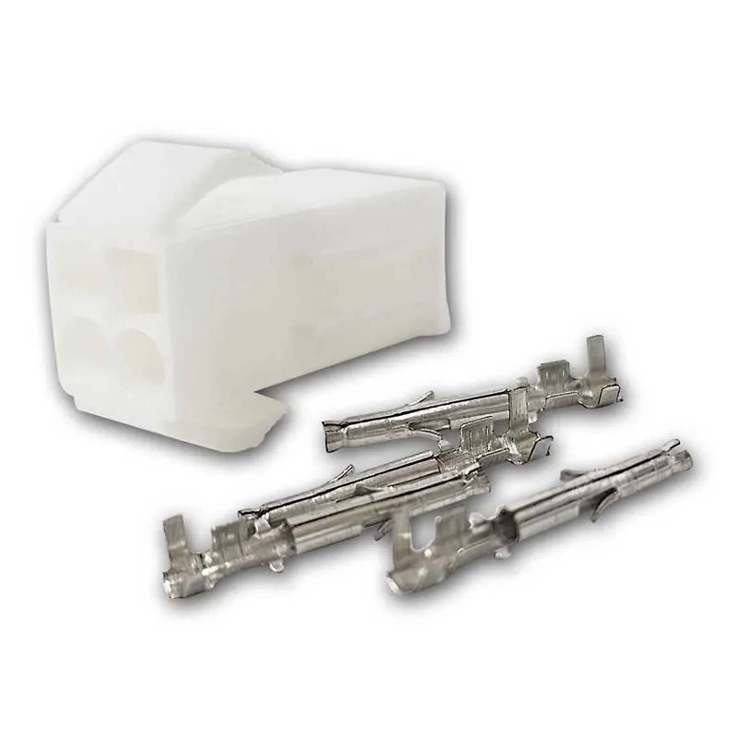 world-trading-net AMP-Buchse 4-polig mit Crimpkontakten 10er Pack