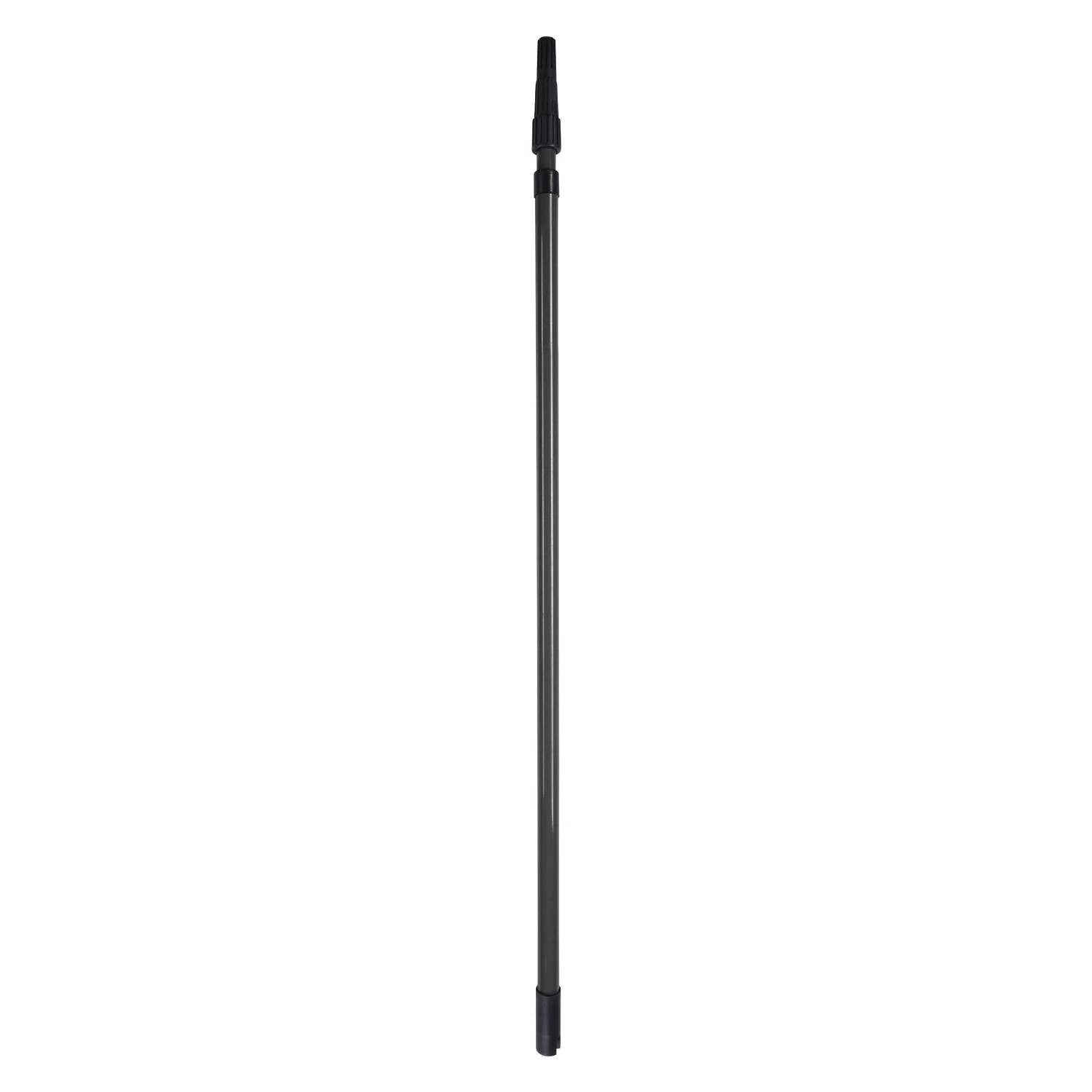 wolfcraft Teleskopstiel, schwarz, ausziehbar 1,2-2m, für Rundschleifer. Maurer- & Fliesenleger-Werkzeug.