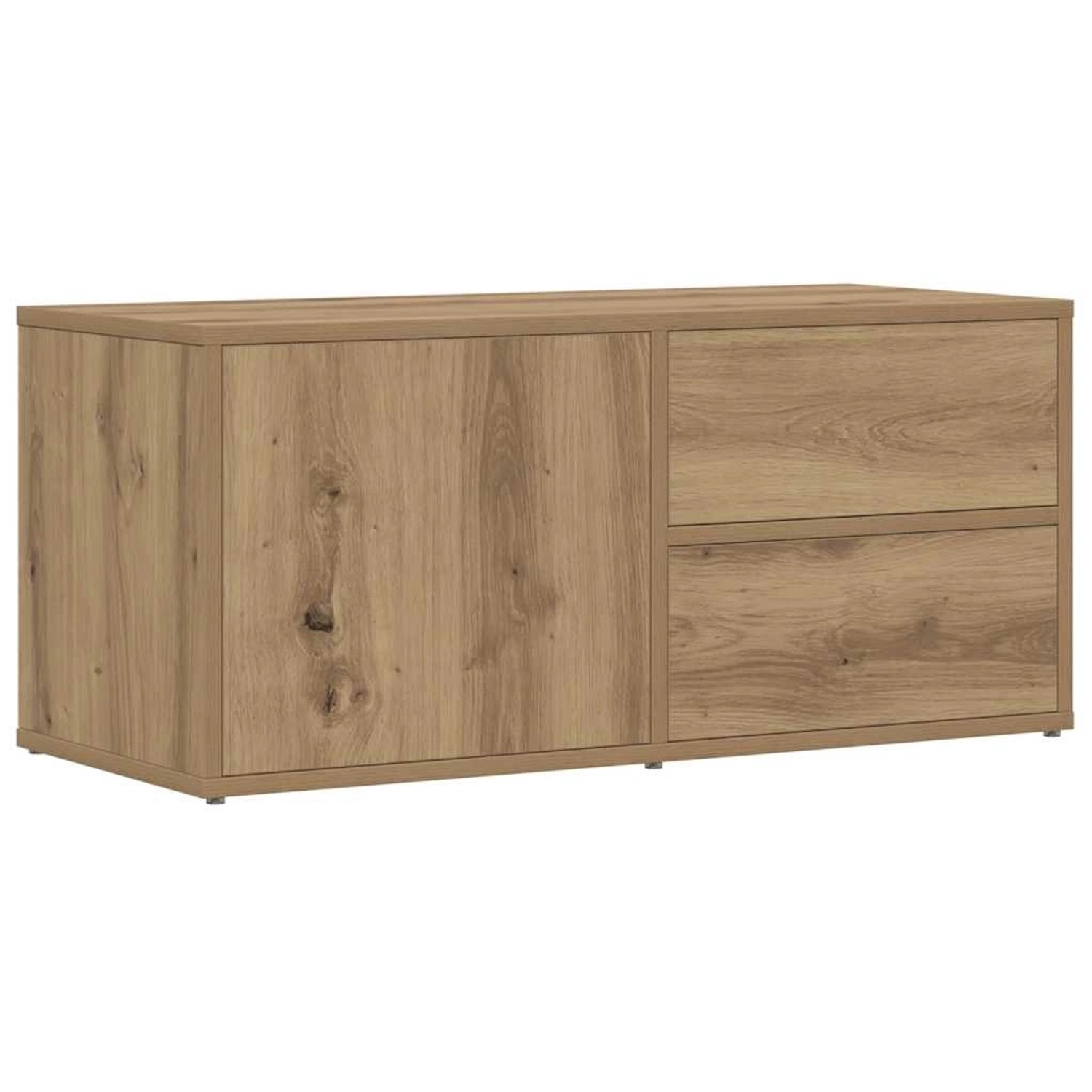 vidaXL TV-Schrank Artisan-Eiche 80x34x35,5 cm Holzwerkstoff 856011 günstig online kaufen