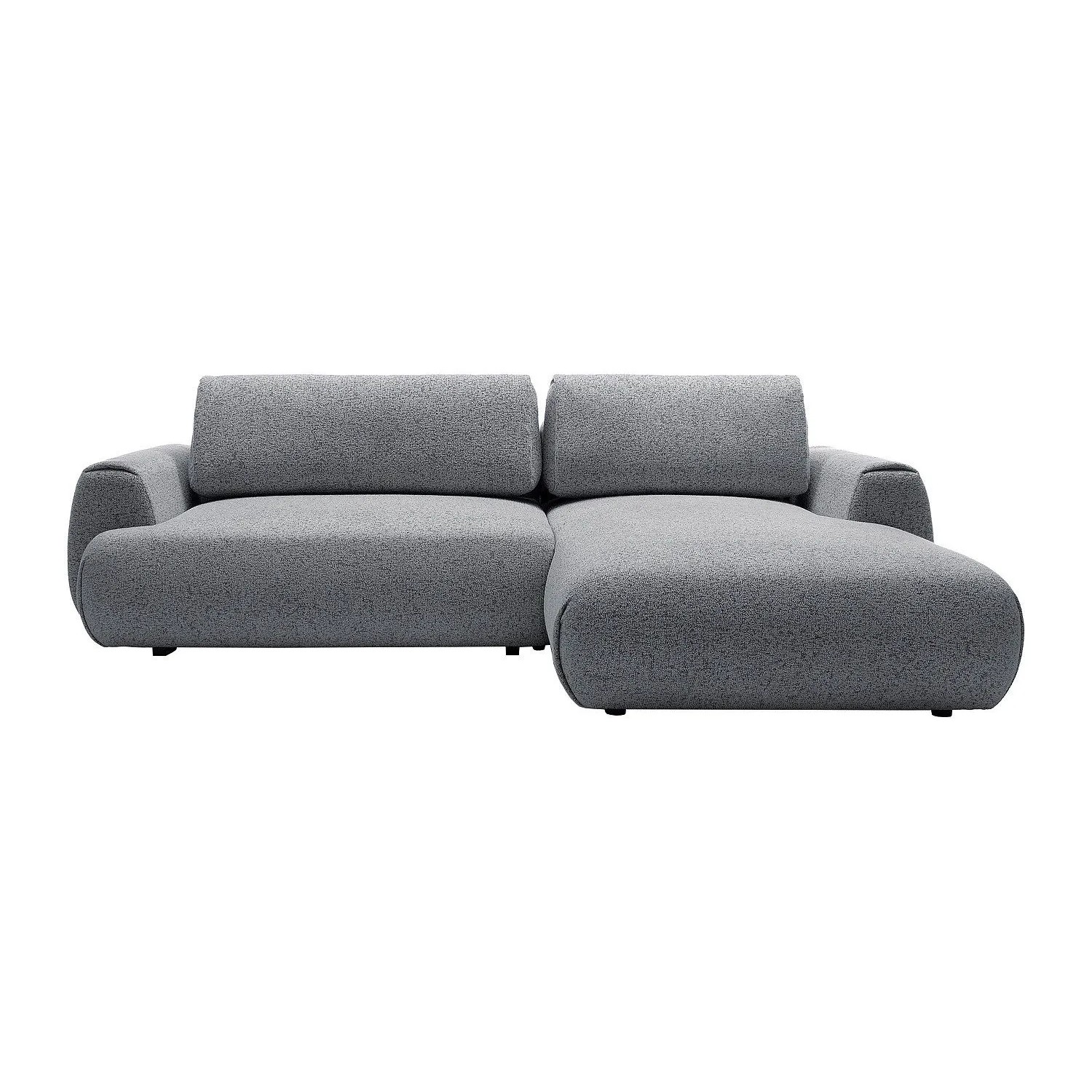 Vente-unique Schlafsofa Monelia Grau 270 cm