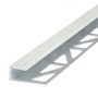 Dalsys Abschlussprofil, 100cm, Aluminium, Land Eiche Dekor, für Bodenbeläge wie Laminat.